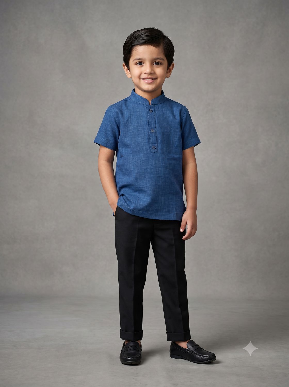 JEEL Boys Kurta - Blue