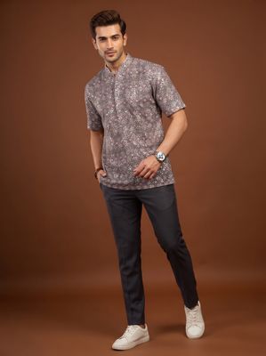 JEEL Gents Kurta - Chikan
