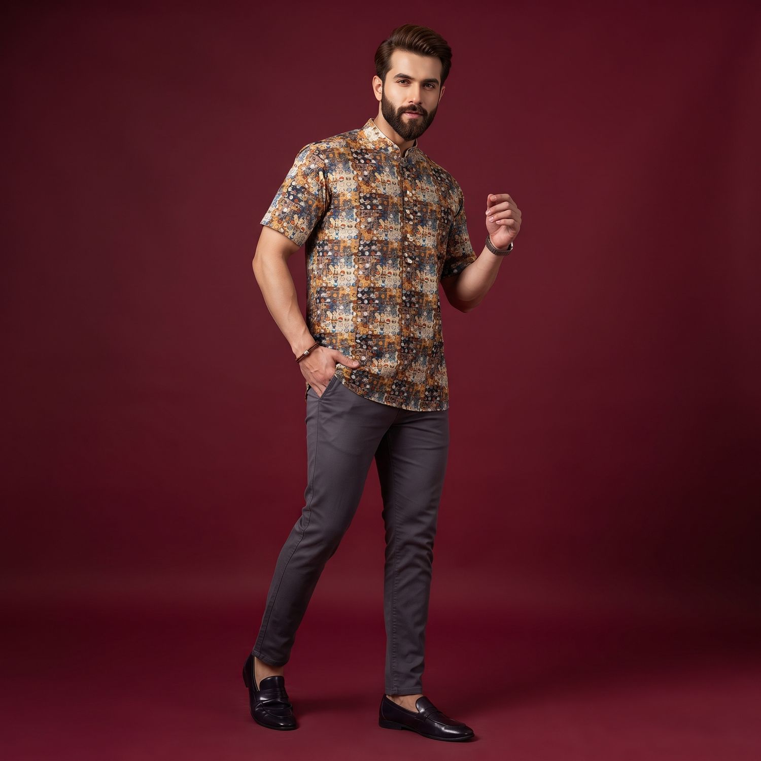 JEEL Gents Kurta - Chikan