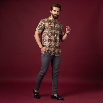 JEEL Gents Kurta - Chikan