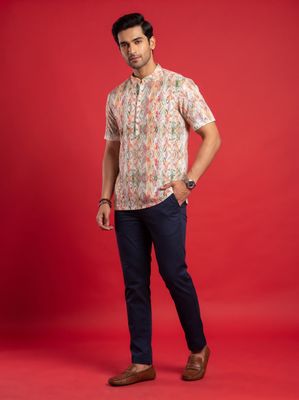 JEEL Gents Kurta - Chikan
