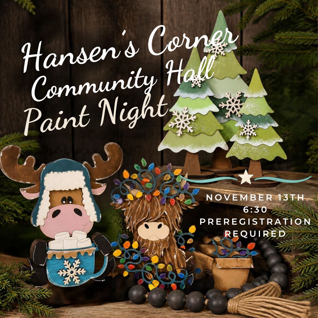 HANSEN'S CORNER  - NOV 13, 26 @6:30