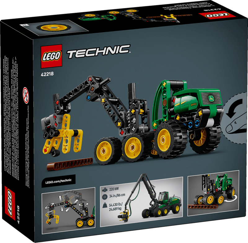 LEGO 42218 - Technic - John Deere 1470H houtoogstmachine