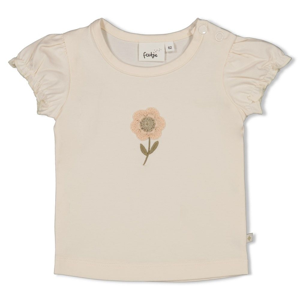 Feetje t-Shirt offchite Flower