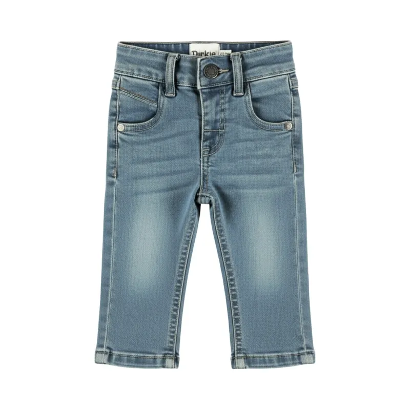 Dirkje jongens loose fit jeans lichtblauw