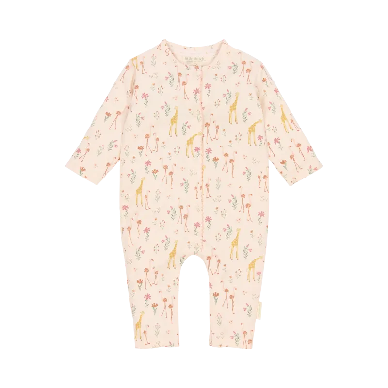 Safari Friends Éen-delige pyjama blooming safari