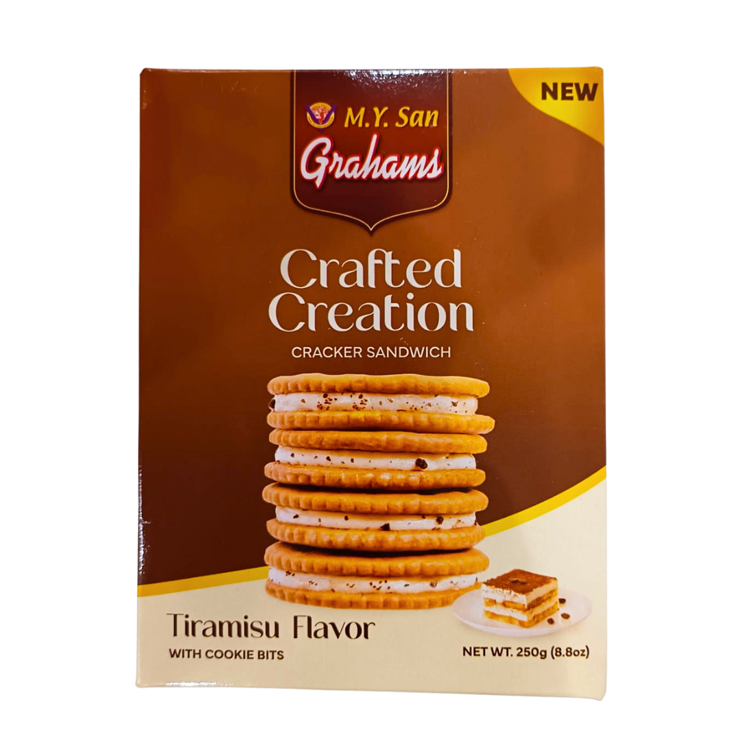 MY San Crafted Creation Tiramisu Flavor with Cookie Bites 250g