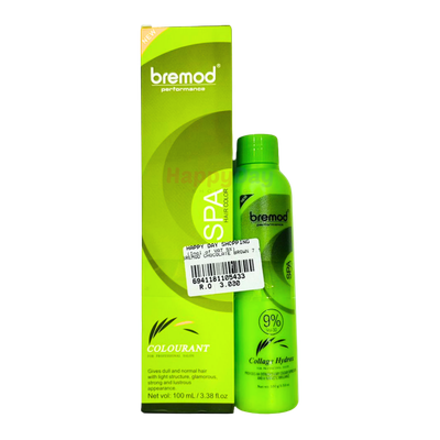 Bremod Hair Color Chocolate Brown w/ Collage Hydrox