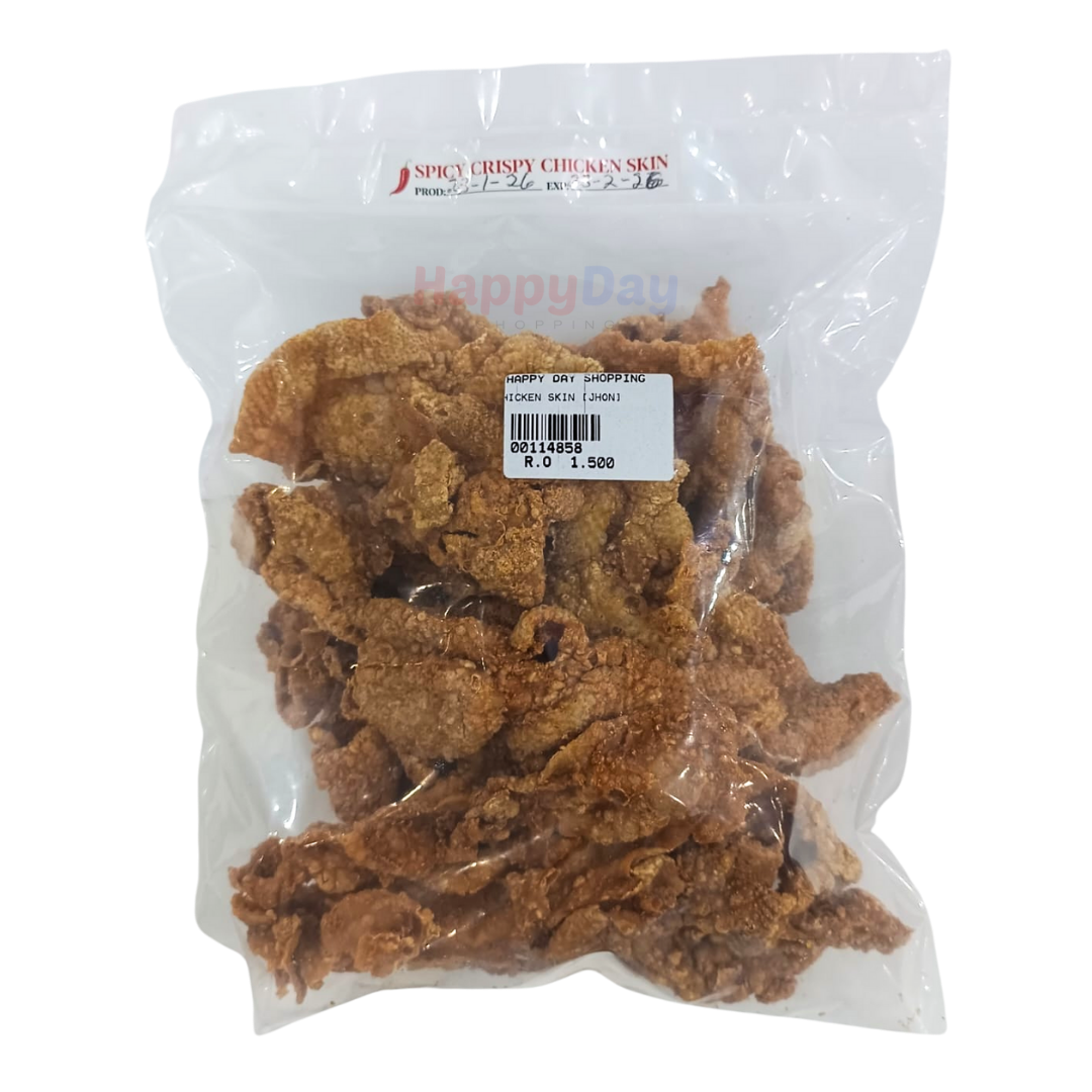 John Spicy Crispy Chicken Skin