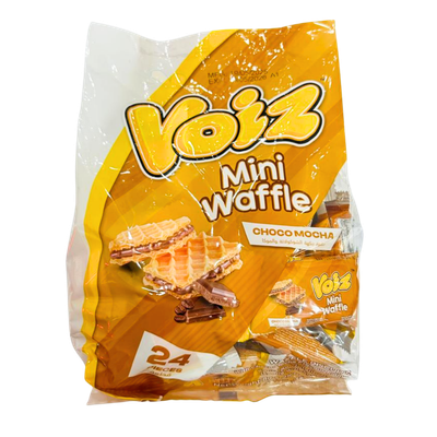 Voiz Mini Waffle (Choco Mocha) 24pcs