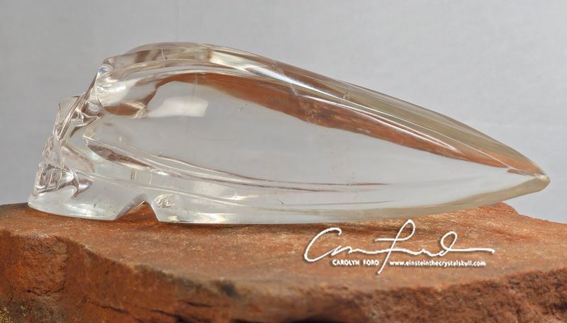 Clear Brazilian Quartz Mystic Traveler, Einstein Imprinted, "HEAVEN'S BREATH".