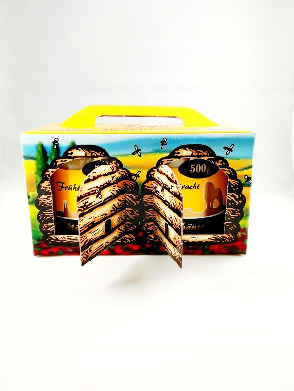 Geschenkkarton Bienenkorb Geschenkkarton Bienenkorb