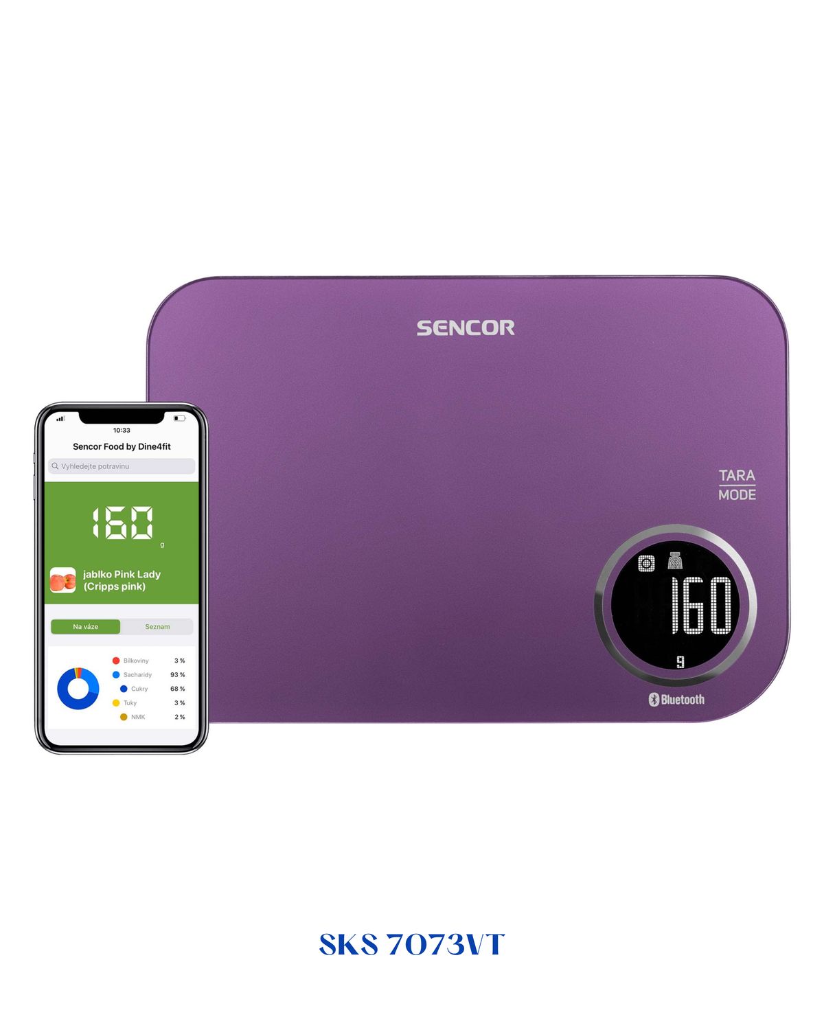 SENCOR SMART BLUETOOTH KITCHEN SCALE