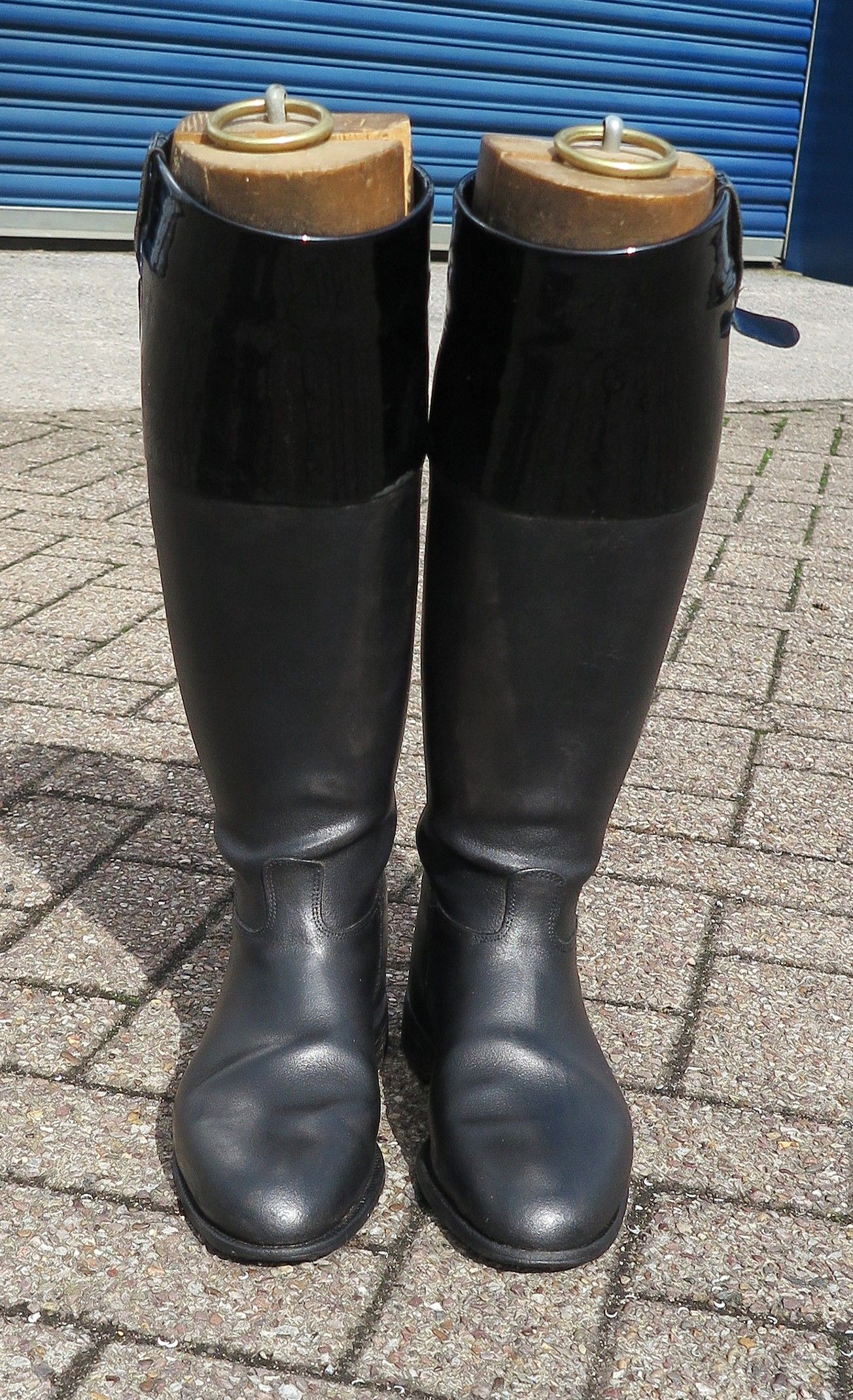 Size 6.5/7, Black Leather Boots