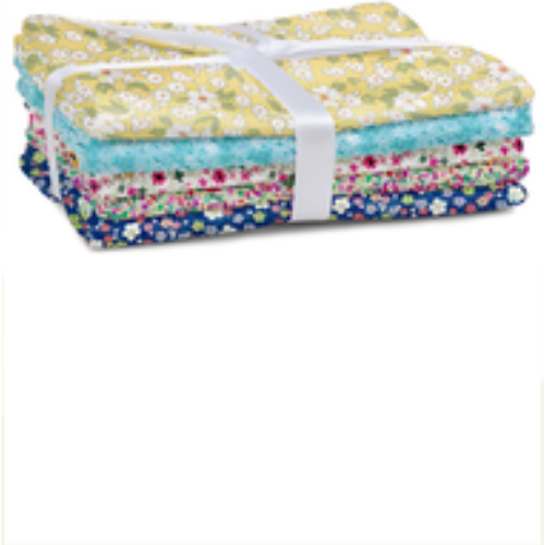 Fabric Assortment 18"X21" 5/Pkg - Floral