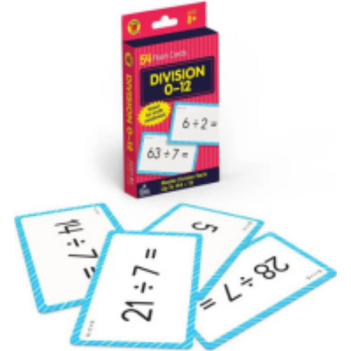 Flash Cards: Division 0-12
