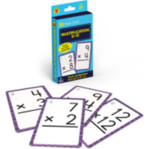 Flash Cards: Multiplication 0-12