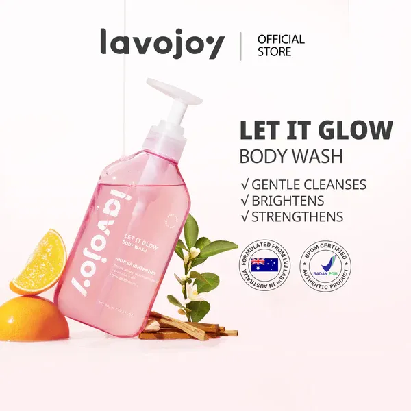 Lavojoy Let It Glow Body Wash - 300ml Lavojoy Let It Glow Body Wash - 300ml