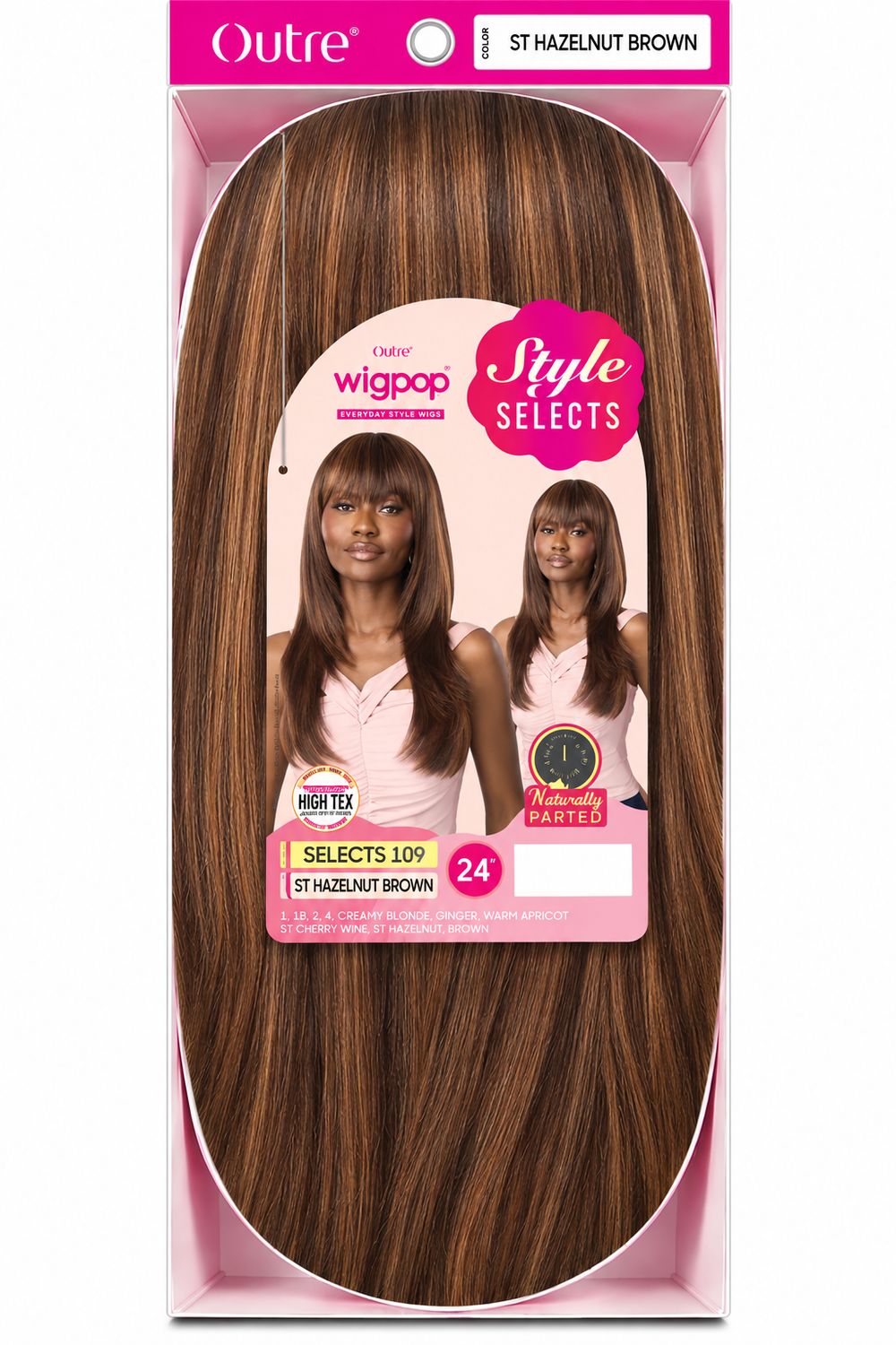 Outre WigPop: Selects 109 Color: St Hazelnut Brown