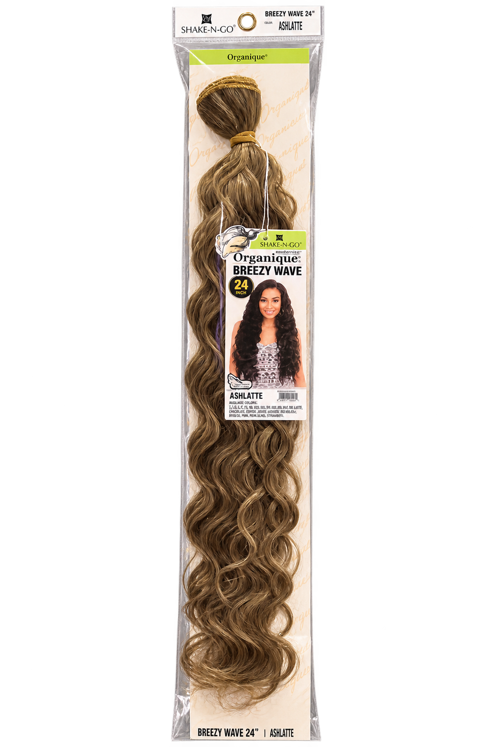 Organique Mastermix Breezy Wave 24"-Color: Ash Latte