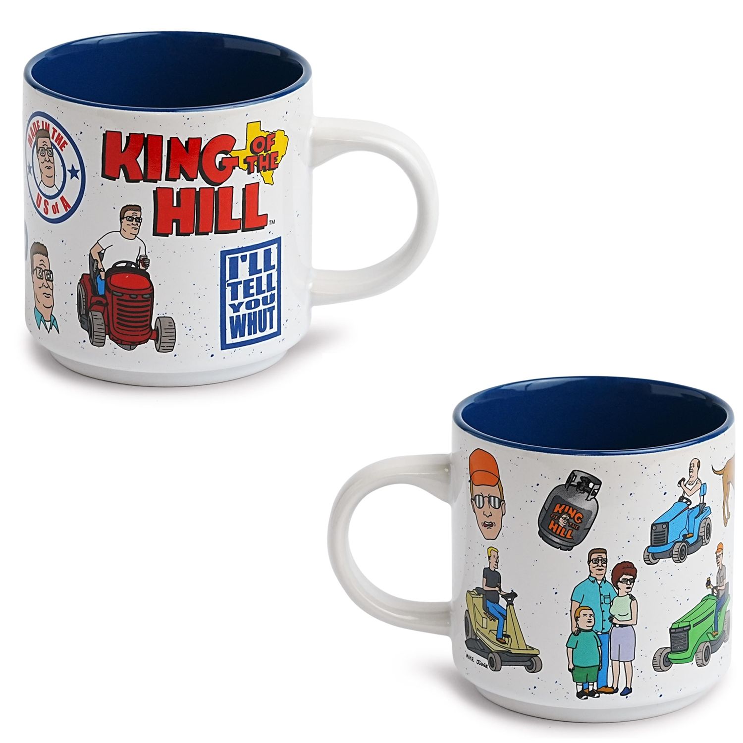 King of the Hill 13 oz. Ceramic Mug  - Stackable