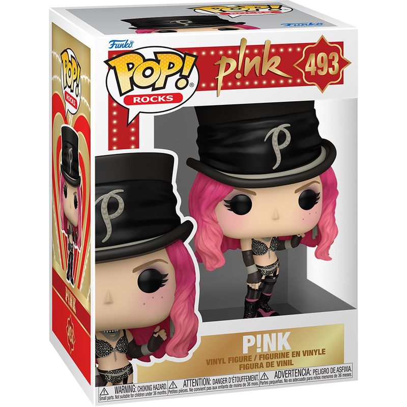 P!NK 4 1/2"H Lady Marmalade POP! Rocks Vinyl Figure #493