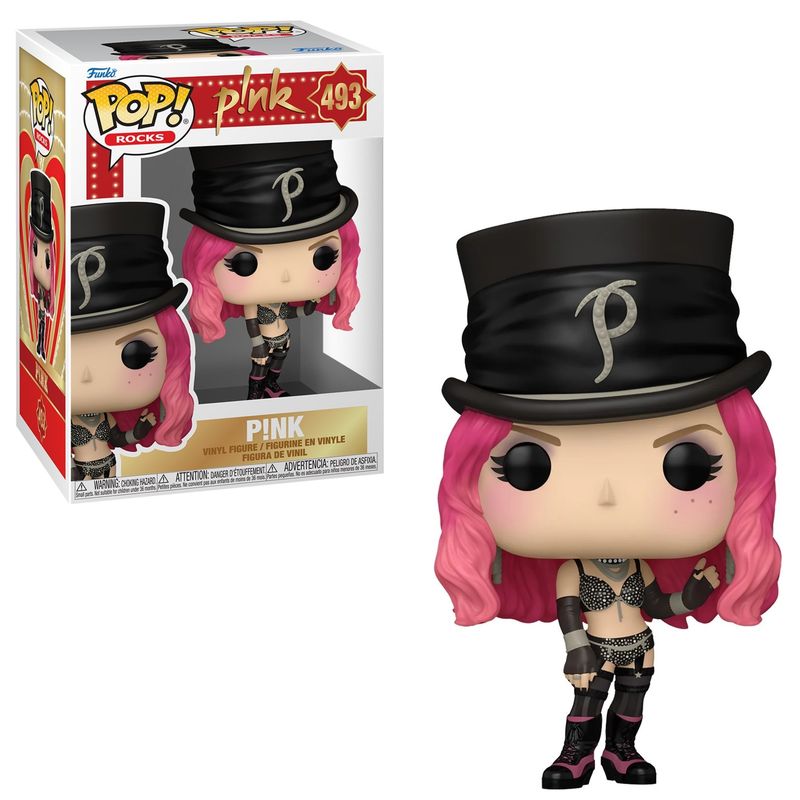 P!NK 4 1/2"H Lady Marmalade POP! Rocks Vinyl Figure #493