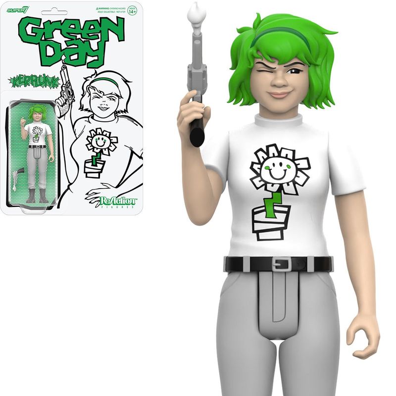 Green Day 3 3/4"H Kerplunk Girl ReAction Figure
