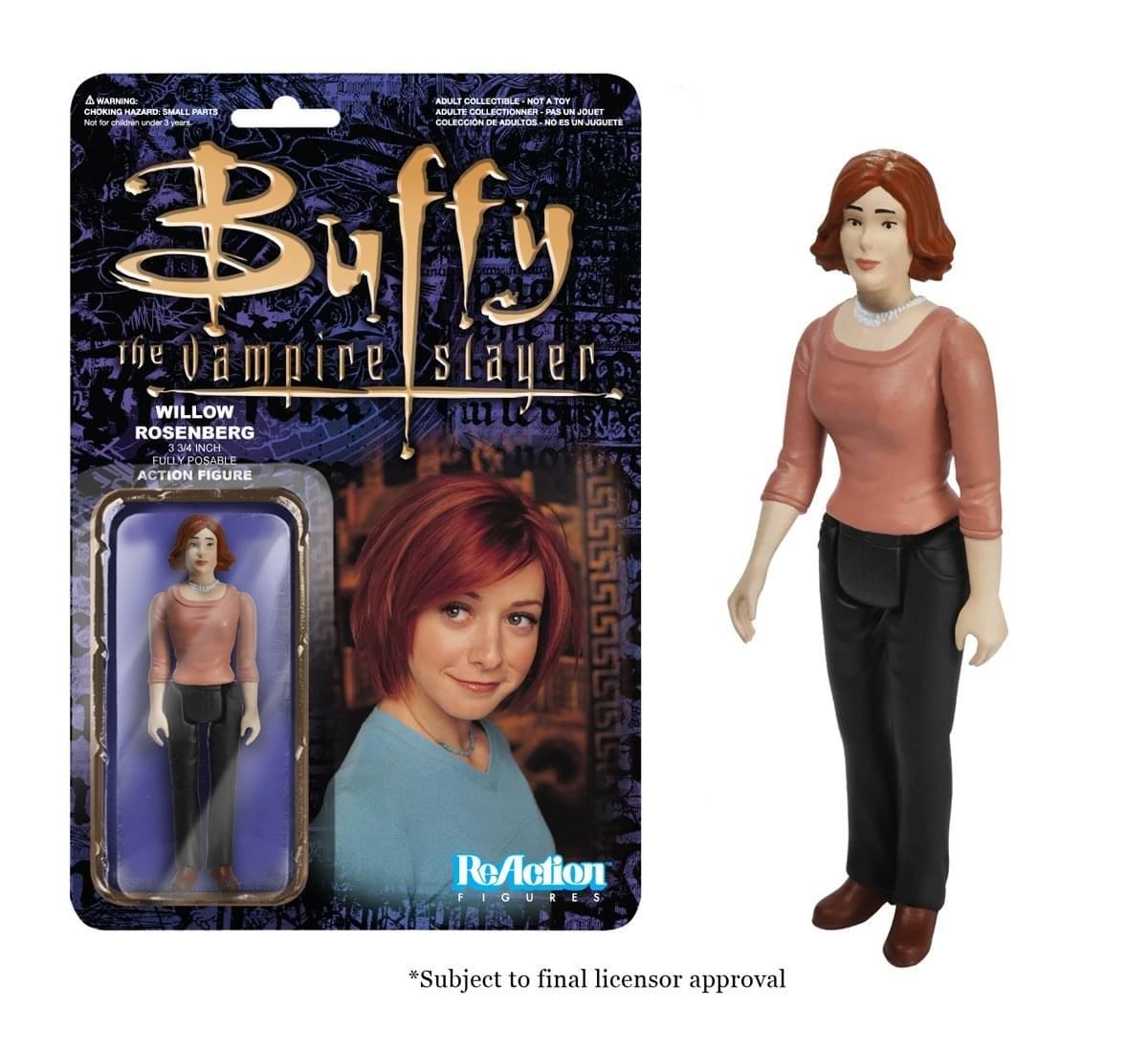 Buffy the Vampire Slayer 3 3/4"H WILLOW ReAction Figure
