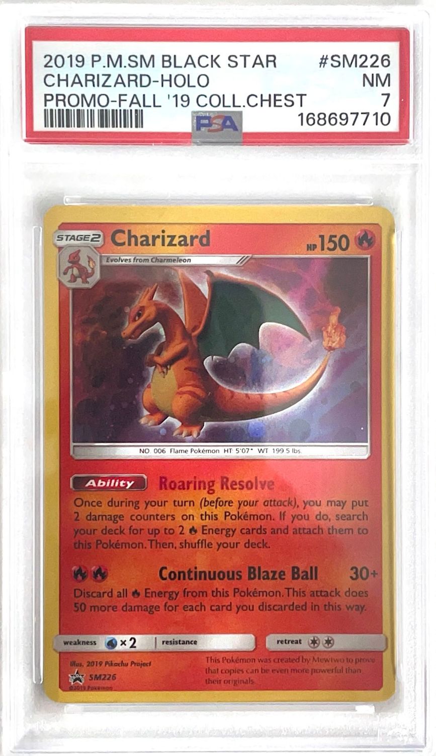 Charizard - SM226 - SM Promos (SMP) - PSA 7