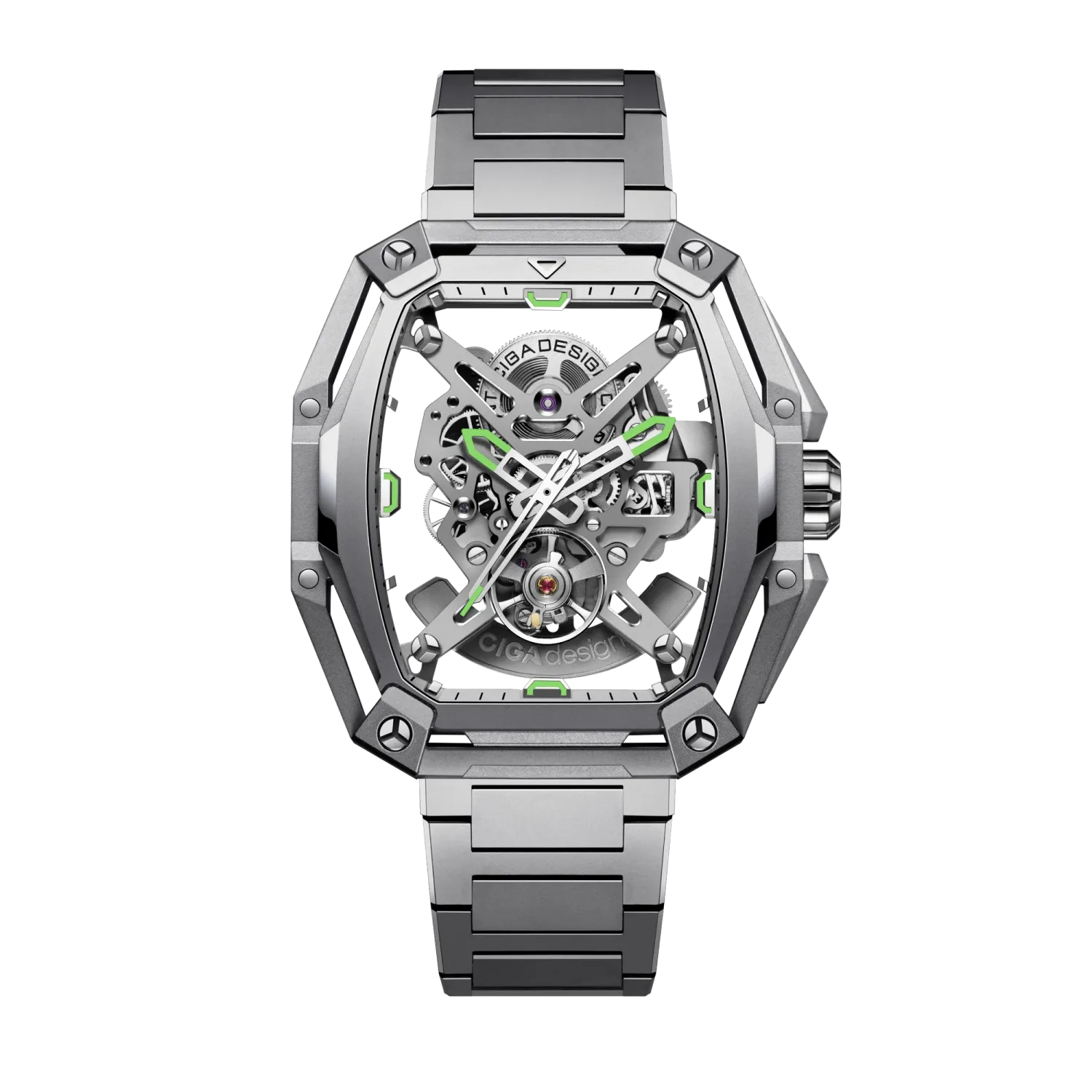 OROLOGIO CIGA DESIGN HUNTER STEEL Z035-SS01-W1S OROLOGIO CIGA DESIGN HUNTER STEEL Z035-SS01-W1S
