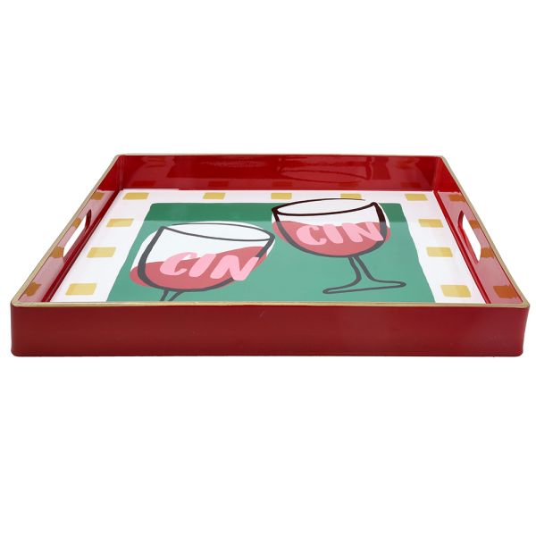 Andrea Fontebasso 1760 by Tognana Vassoio da portata Cocktail Serving Summer Time
