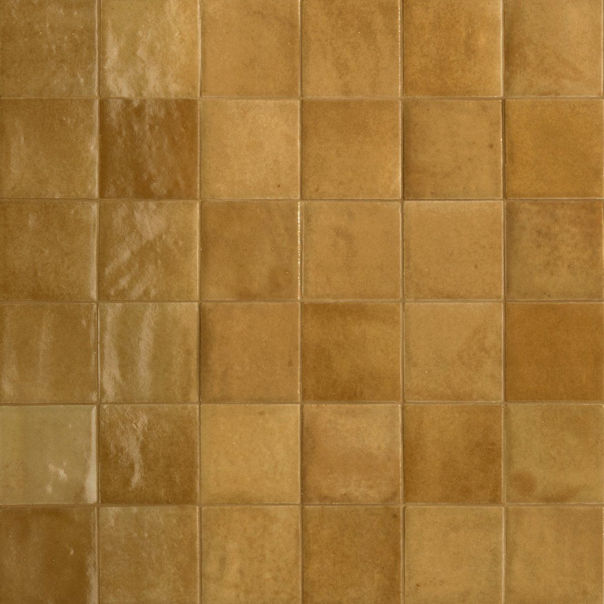 Ragno Mélange Khaki 10x10cm Gloss Zellige Effect Wall Tile Ragno Mélange Khaki 10x10cm Gloss Zellige Effect Wall Tile