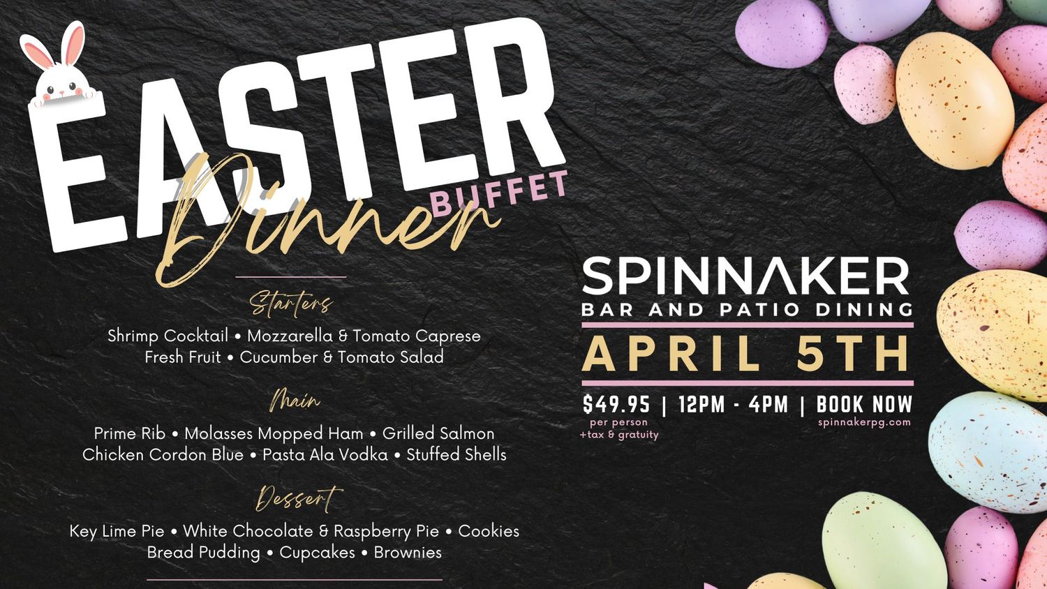 Easter Dinner Buffet (April 5th)