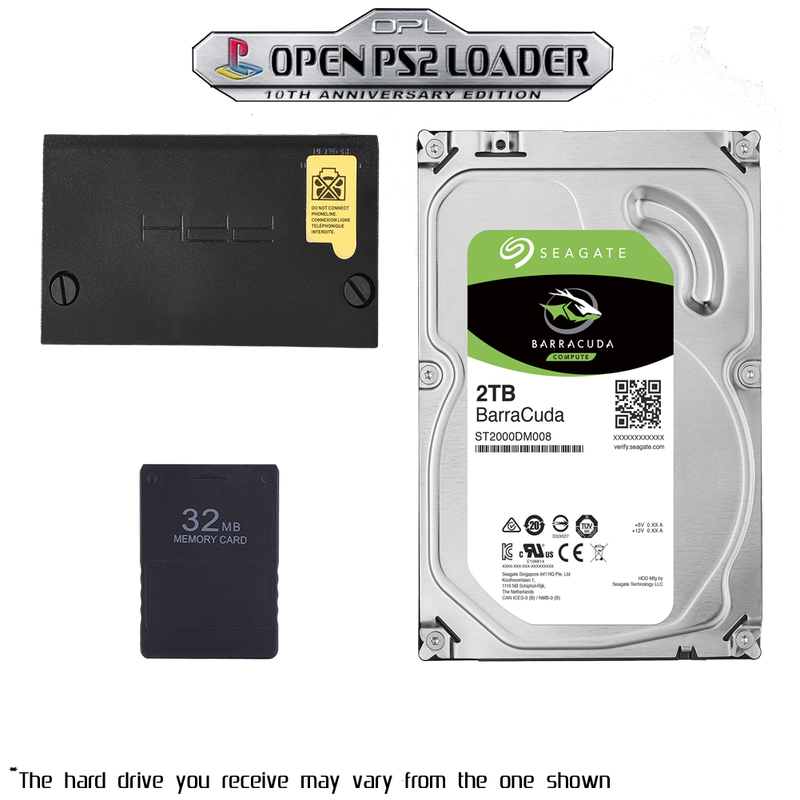 PS2 OPL Harddrive 100% Plug n Play