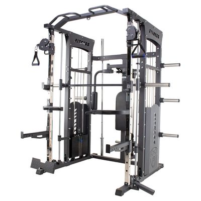 Smith machine/Multipower Semi Pro S3000 con 2x100 kg columnas de peso Smith machine/Multipower Semi Pro S3000 con 2x100 kg columnas de peso
