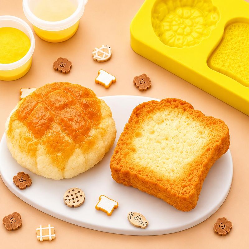 DIY Squishy Silica Pinch Kit Craft Toy Set ( SMALL  BOX )