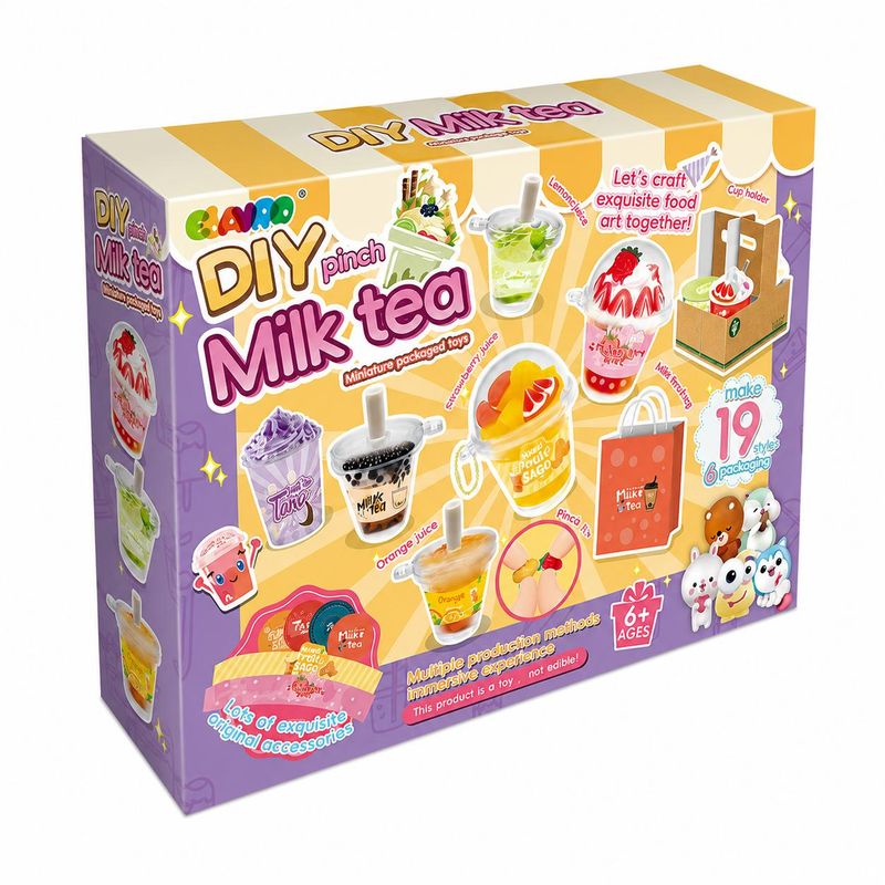 Tokyo Finds DIY Miniature Café Craft Toy Set – 19 Designs
