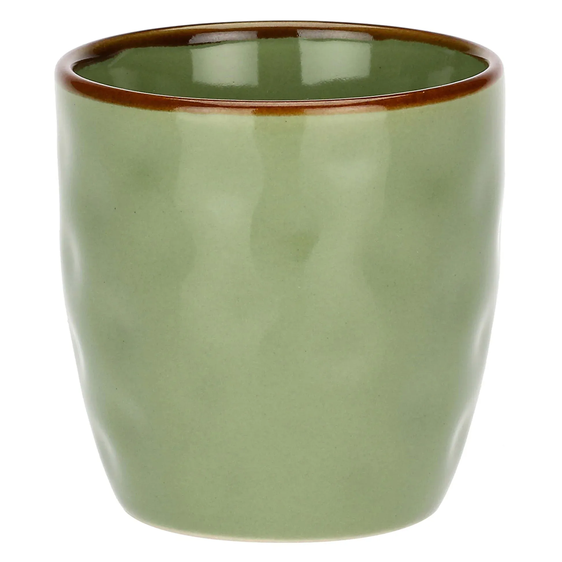 Confezione 6 bicchierini Concerto mix ( avorio-verde oliva-grigio tortora )