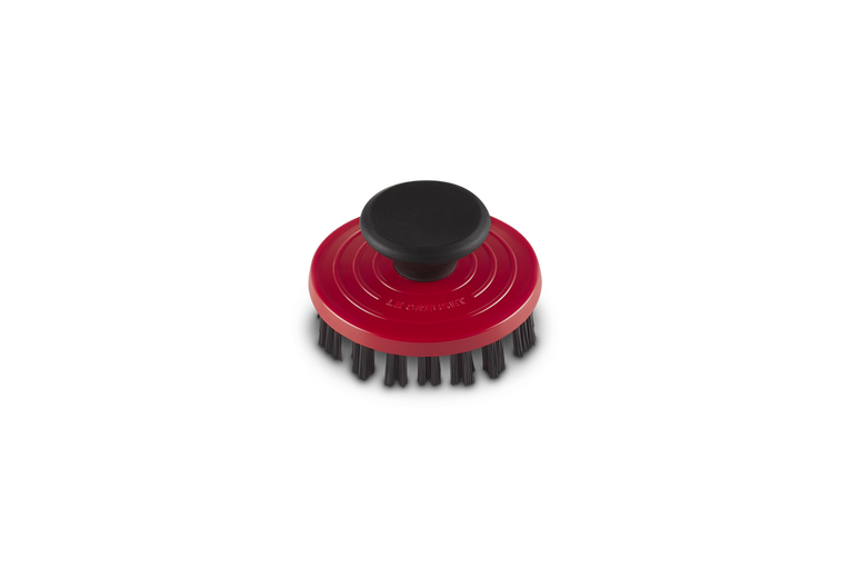 Spazzola per grill 8 cm. rosso ciliegia