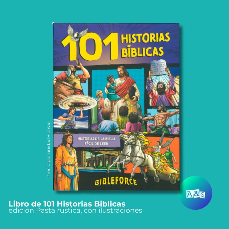 Libro de 101 Historias Biblicas