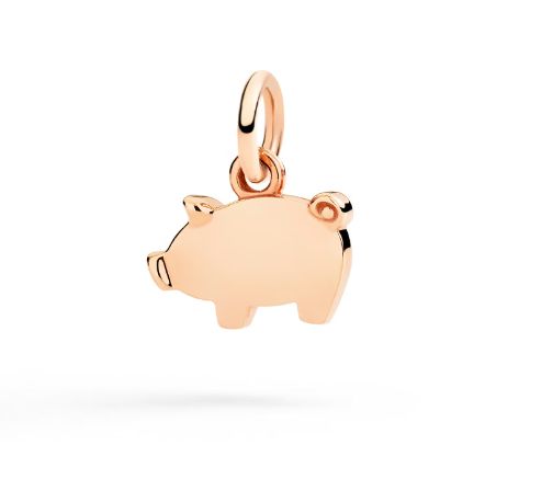 DODO CIONDOLO MAIALINO ORO ROSA