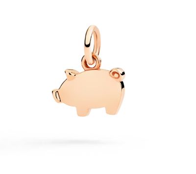 DODO CIONDOLO MAIALINO ORO ROSA