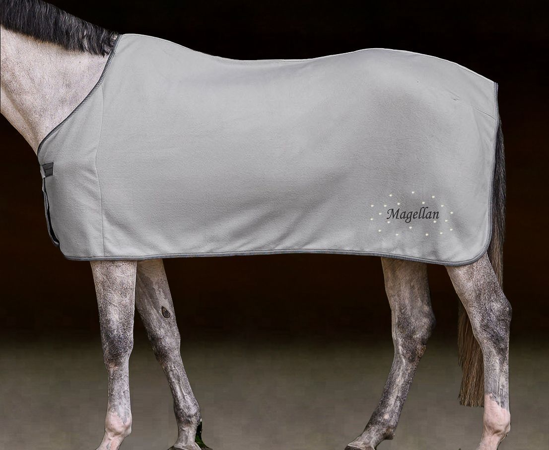 Fleecedecke ECONOMIC optional mit Abschwitzdecke, Fleecedecke, Wunschname, Pferd, Pony, Geschenkidee, Reiterin, Reiter, personalisiert, Waldhausen, Economic,