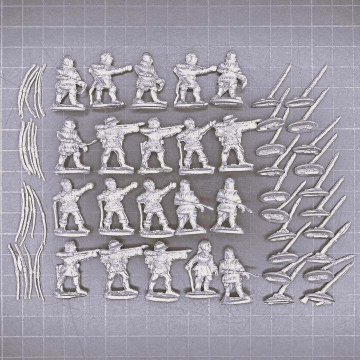 Revenge Miniatures, Medieval: Longbowmen