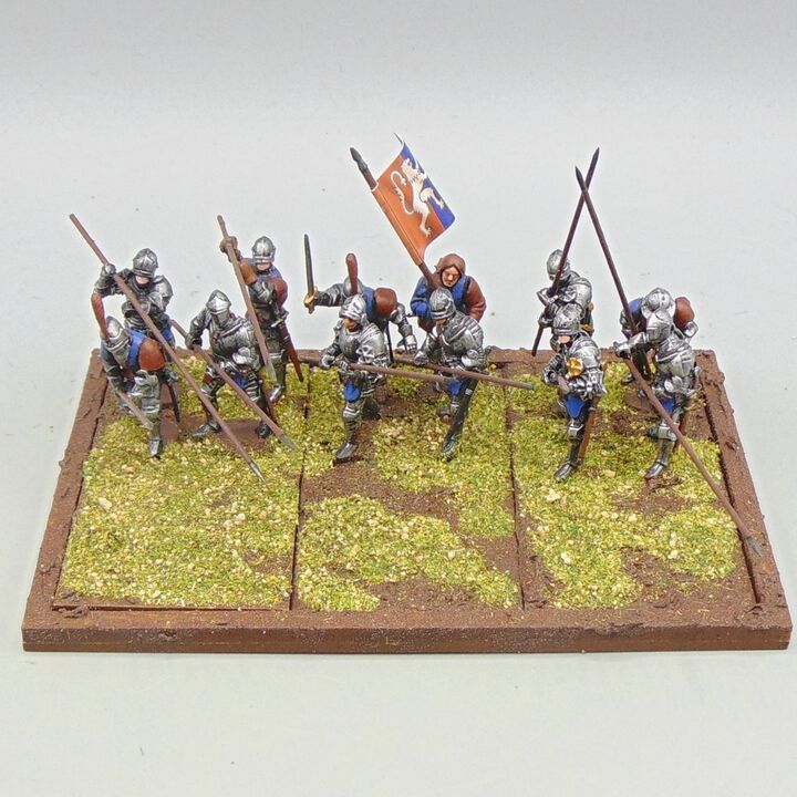 Grade D - Perry Miniatures - WOTR -  Armoured Pikemen