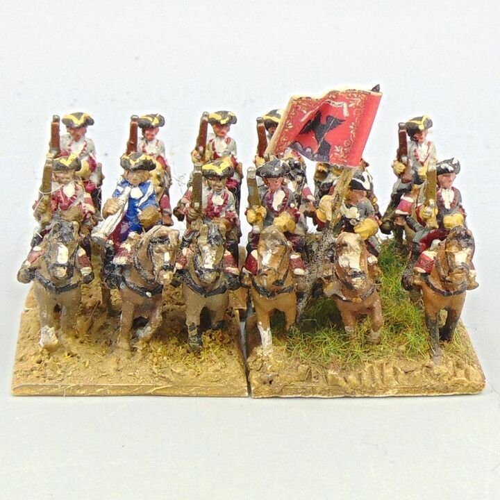 Grade E, Dixon Miniatures - WSS - French Cavalry Unit