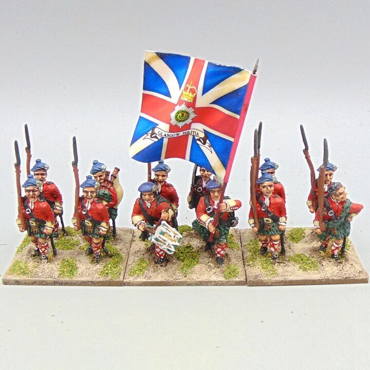 Grade D - Unidentified Manufacturer - 1745 Jacobite Rebellion - Government Highland Militia Unit