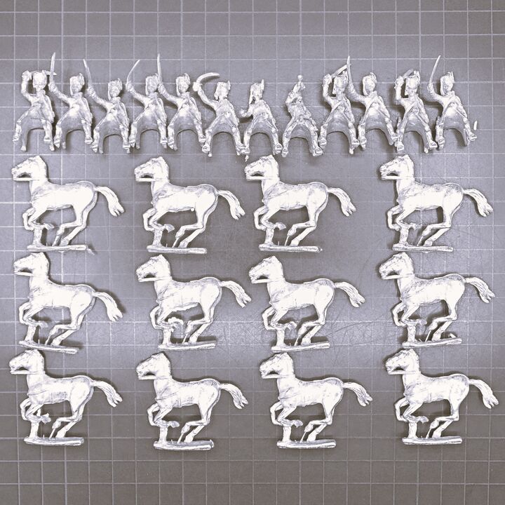Cranntara Miniatures, SYW - Hanoverian Von Luckners Hussars Unit
