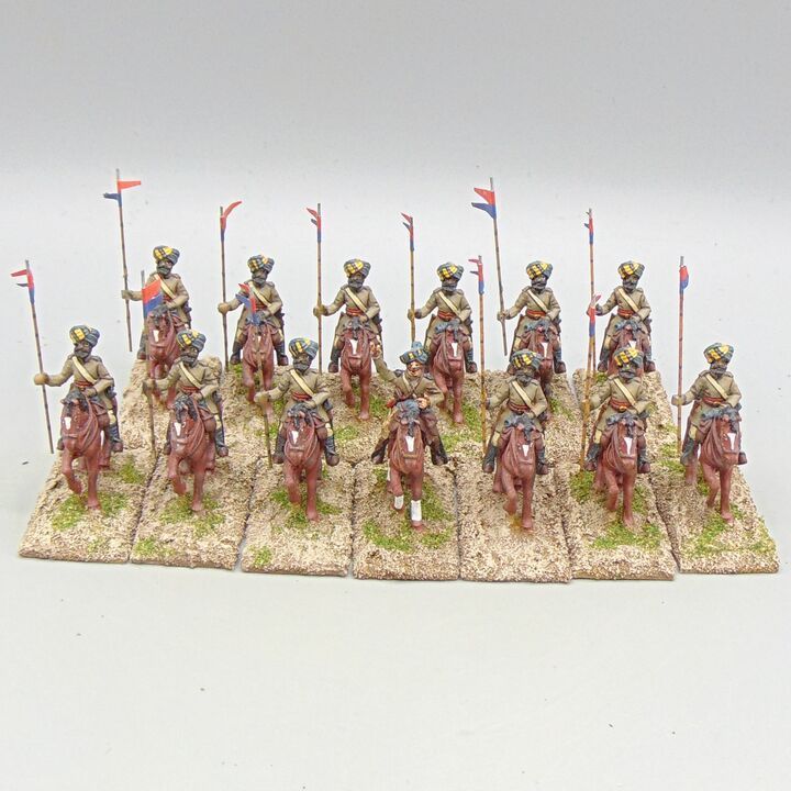 Grade D - Connoisseur Figures - Colonial India & Africa - Indian Sikh Cavalry Unit (Watson's Horse) Grade D - Connoisseur Figures - Colonial India & Africa - Indian Sikh Cavalry Unit (Watson's Horse)